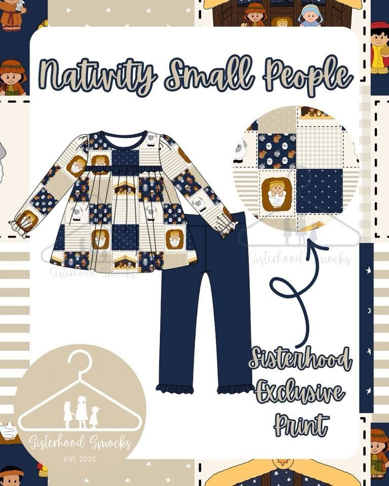 Nativity Small People- ETA OCTOBER