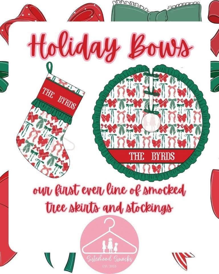 Holiday Bows- ETA OCTOBER