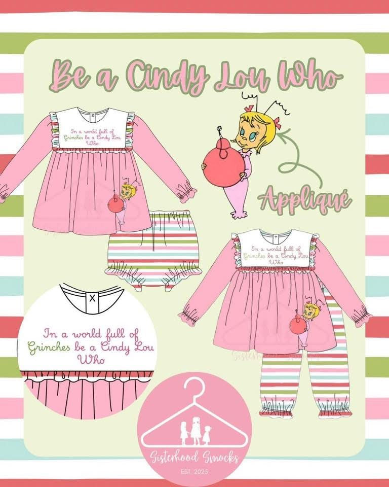Be a Cindy Lou Who- ETA OCTOBER