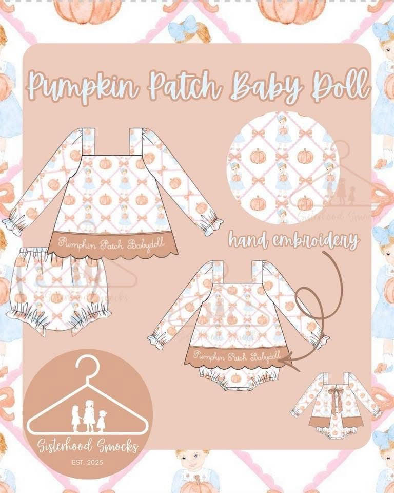Pumpkin Patch Baby Doll