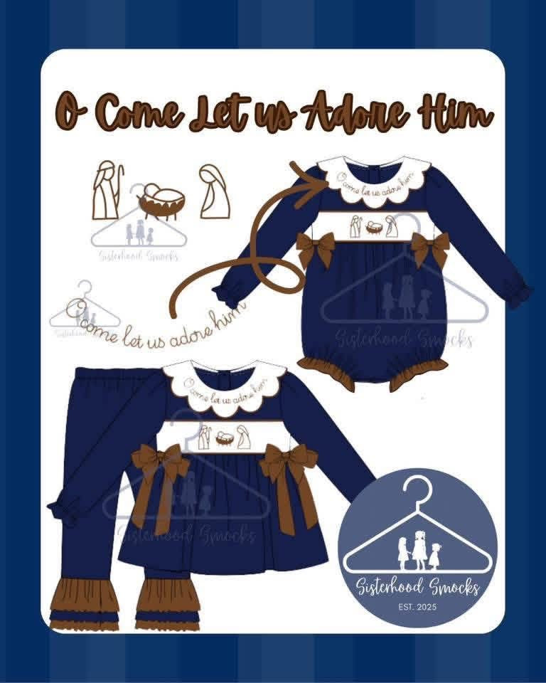 O Come Let Us Adore Him- ETA OCTOBER