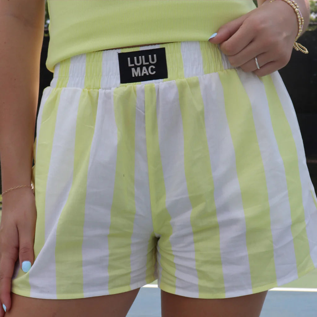 Yellow Darby Boxer shorts