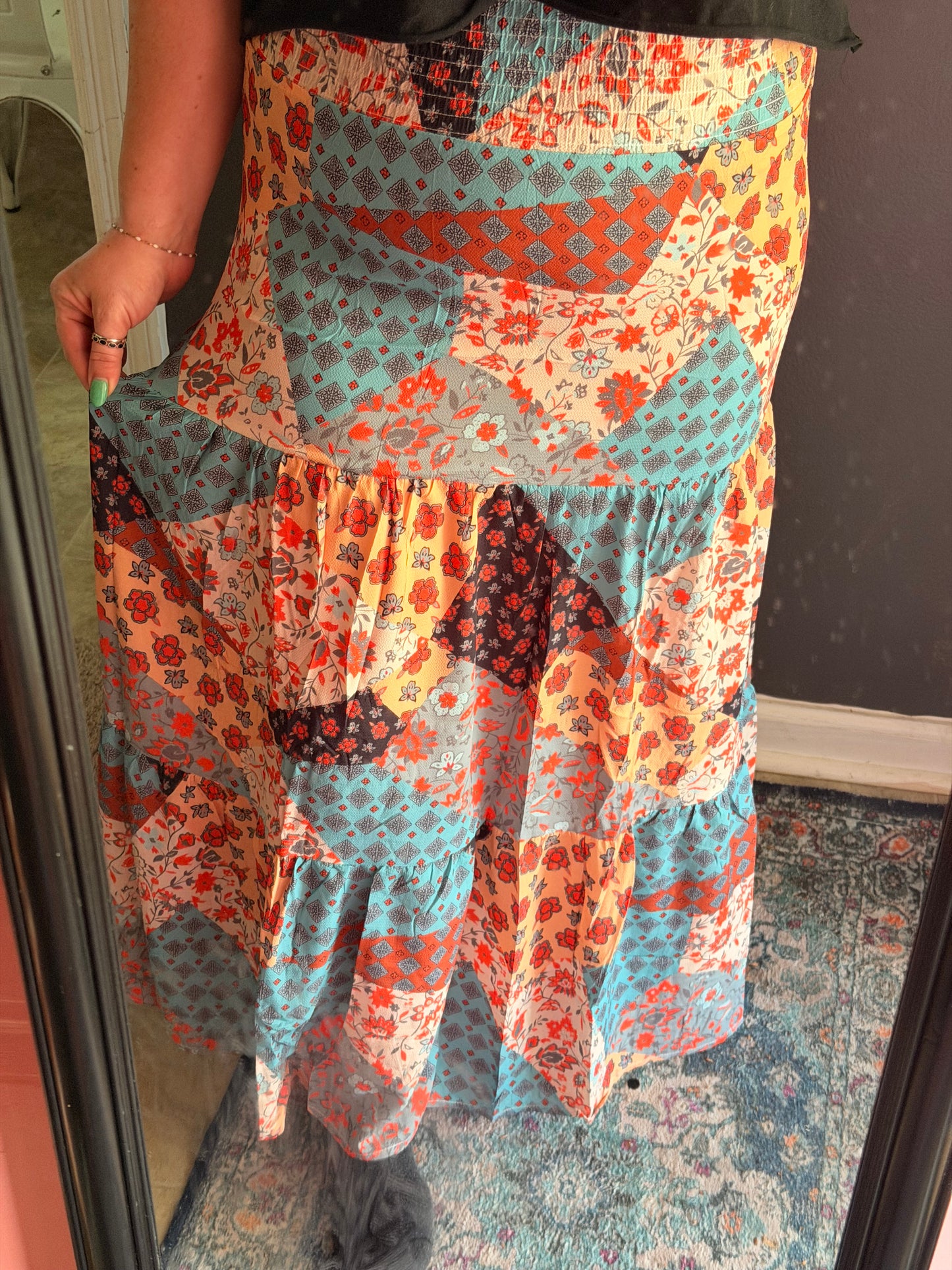 Patchwork skirt