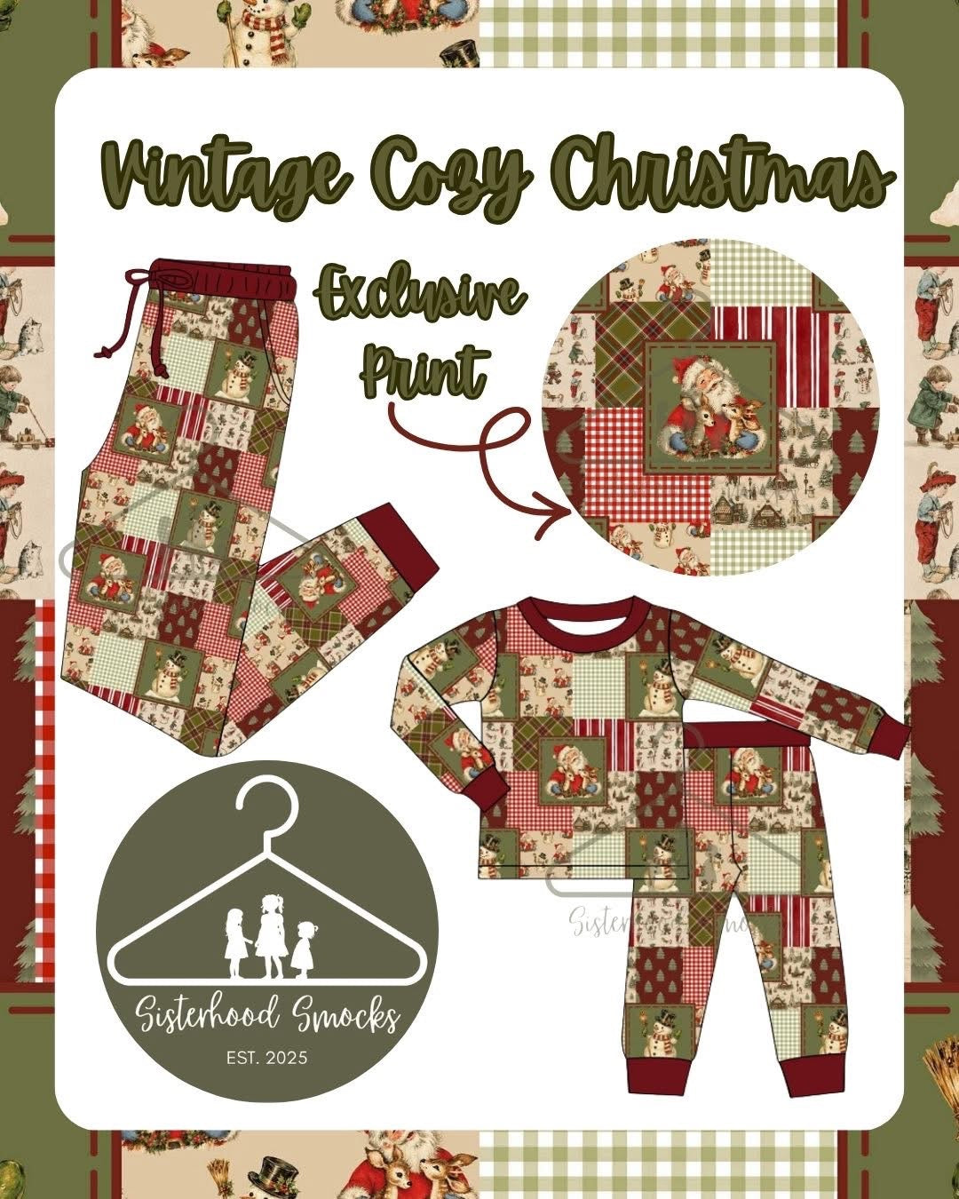 Vintage Christmas- ETA OCTOBER