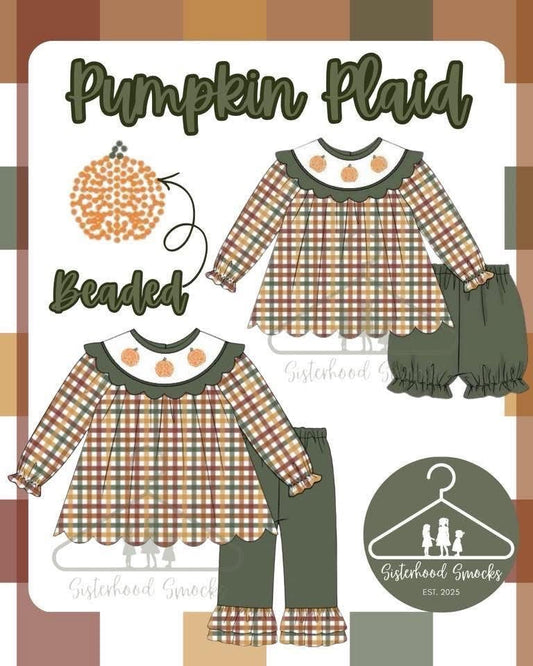 Pumpkin Plaid