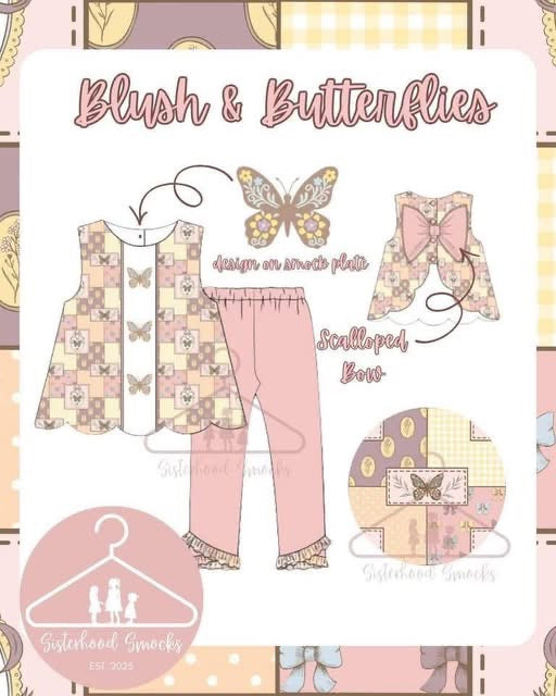 Blush & Butterflies