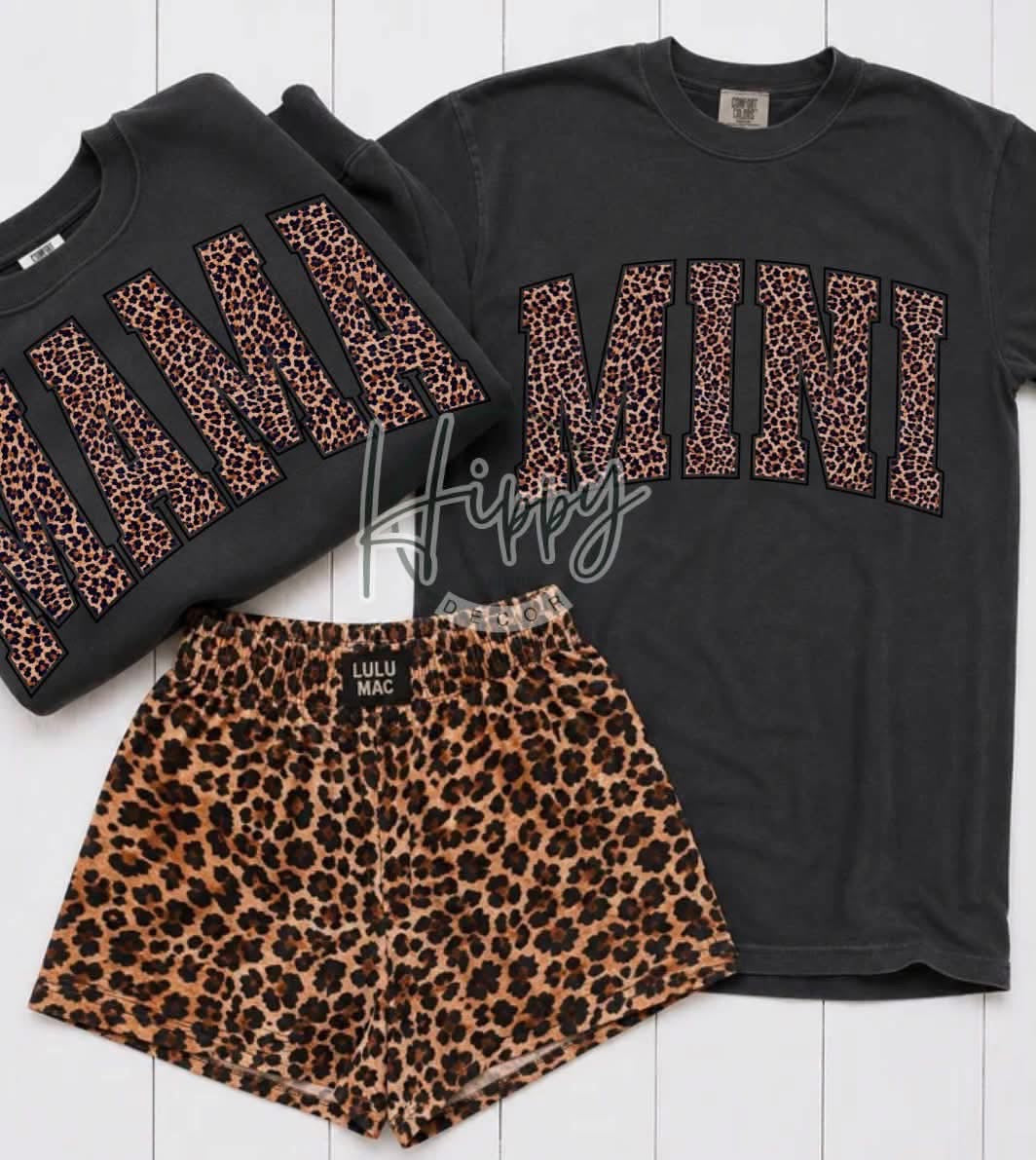 MINI leopard graphic tee (youth)