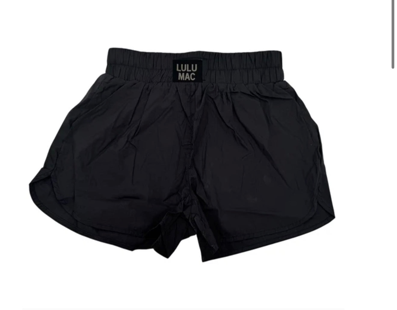Youth black Lulu Mac shorts