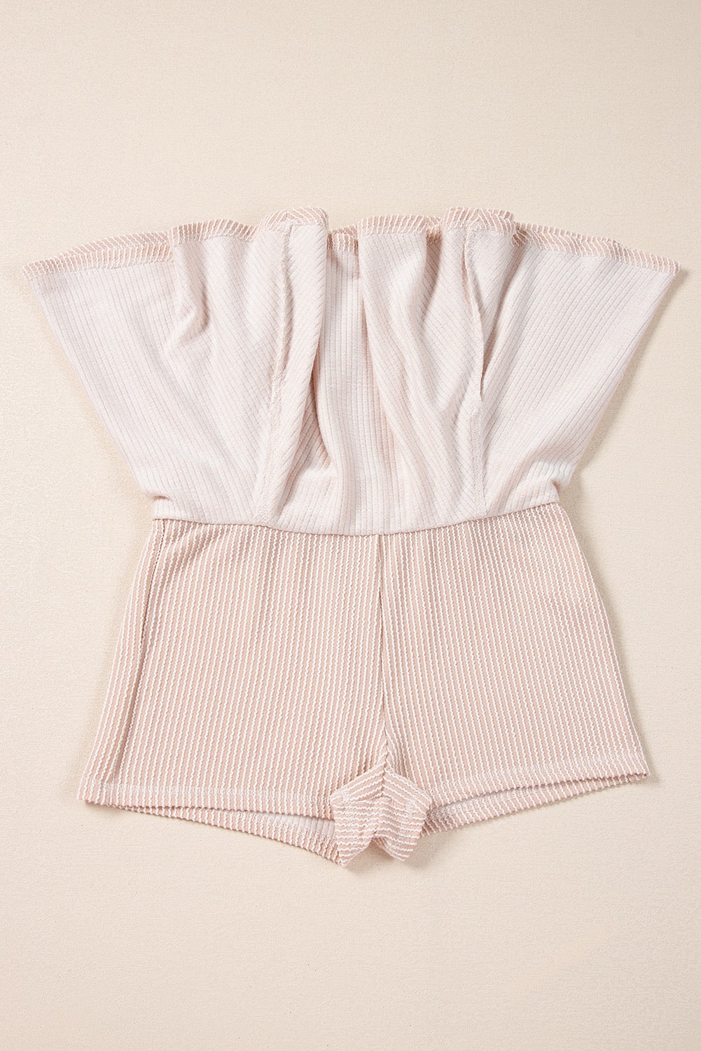 Jet Stream Corded Lantern Sleeve Top High waist skort set