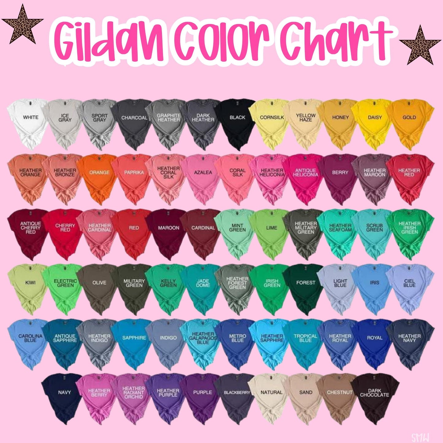 Gilden Color Chart
